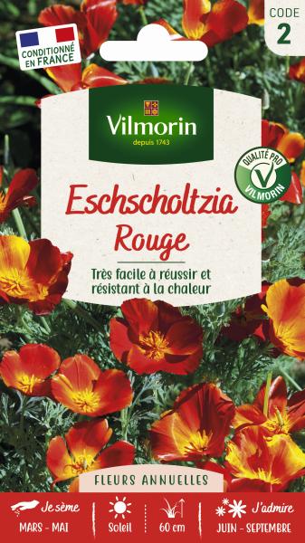 Fleurs - Eschscholtzia Rouge - PACKAGING_RECTO